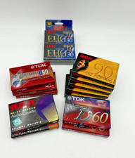SONY RCA TDK HF CASSETTE TAPES 30/60/90 Minute Audio Lot of 14 New EHG VHSC