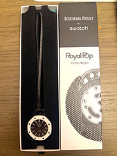 Audemars Piguet x Swatch Royal Pop Ocho Negro Quartz Black Dial w/ Box