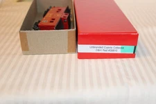 HO Scale Unbranded, Cupola Caboose, Delaware & Hudson, Red, #35810 Built