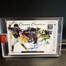 2024 Panini Impeccable JACKSON CHOURIO CANVAS CREATIONS ROOKIE AUTO #49/49 LOP