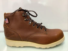 DANNER DOUGLAS GTX ROASTED PECAN LEATHER CHUKKA BOOTS, WOMENS SZ 8.5M, PREOWNED.