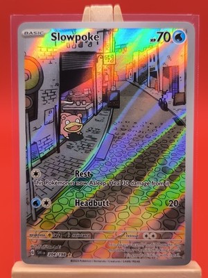 Slowpoke 204/198 Scarlet & Violet Illustration Full Art Holo Pokemon Card * New | eBay UK Slowpoke 204/198 Scarlet & Violet Illustration Full Art Holo Pokemon Card * New | eBay UK