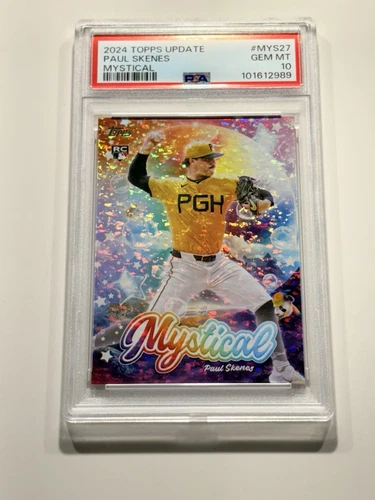 Paul Skenes 2024 Topps Update Mystical #MYS27 GEM PSA 10