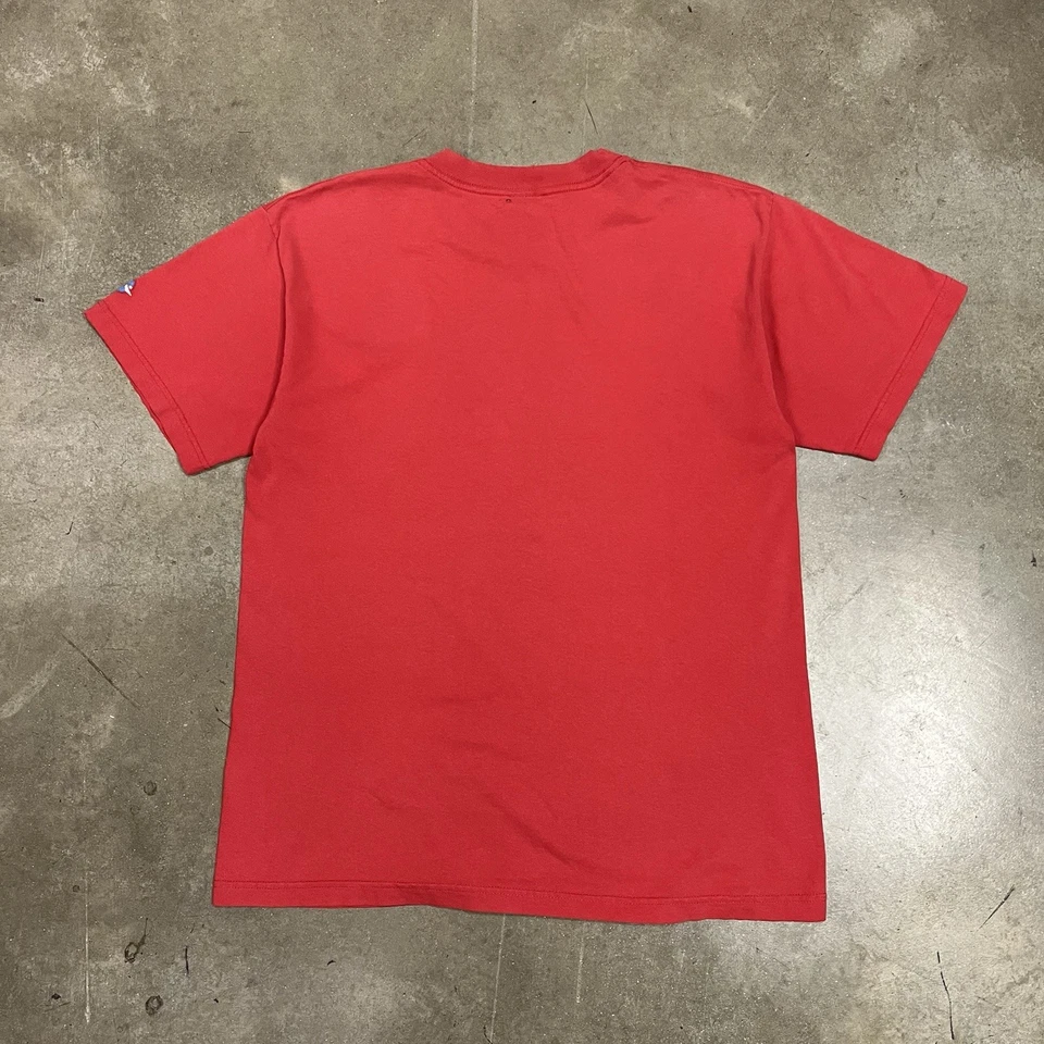 Vintage 90’s Rusty Surf Red Graphic T Shirt Men’s XL Made In USA Beach Ocean - Image 3 of 4