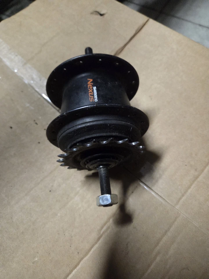 Shimano Getriebenabe Nexus" Inter-7 SG-C3001-7R 32Loch schwarz - Bild 4 von 4