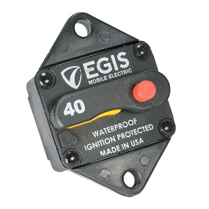 Egis 40A Panel Mount Circuit Breaker - 285 Series EGIS MOBILE ELECTRIC main:mo