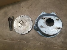 Pontiac Blowproof Bellhousing Scatter Shield Lakewood w/ 166t Billet Flywheel 