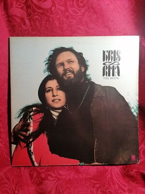 Kris Kristofferson & Rita Coolidge - Full Moon (LP, Album, RE, Gat) 33T