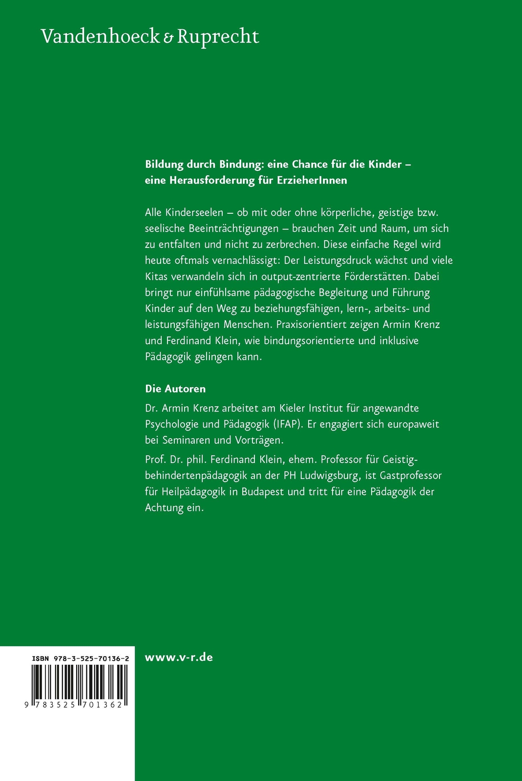 Thumbnail - Bildung Durch Bindung Ferdinand Klein