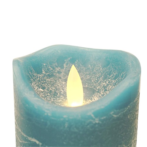 3 Pack Real Wax Flameless Candles Battery Operated LED Pillar Flickering Real... - Picture 5 of 6