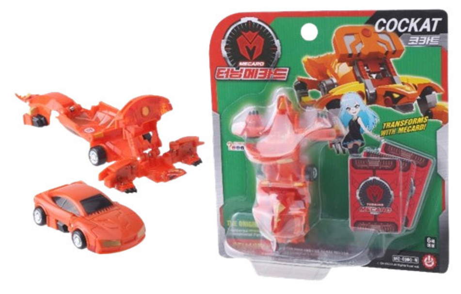 CHOIROCK Turning Mecard REMASTER : COCKAT 코카트 Robot Car Figure