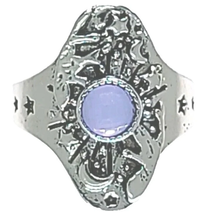 Joyería de Moda Bañado en Plata Cristal Opalite
