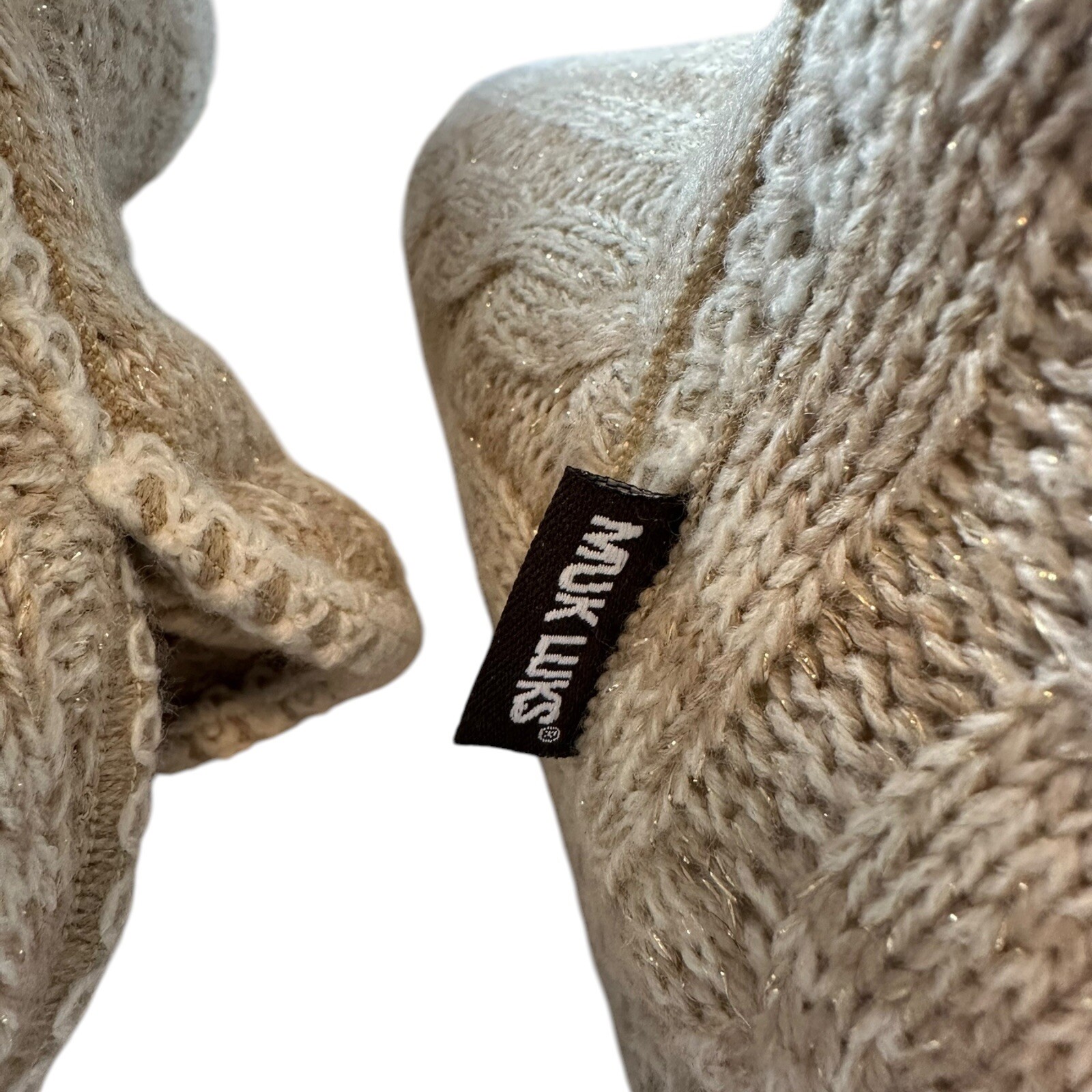 SAOLA Muk Luks Stivali Ciabatte Donna in Maglia Foderati in Gomma con Suola in Gomma 