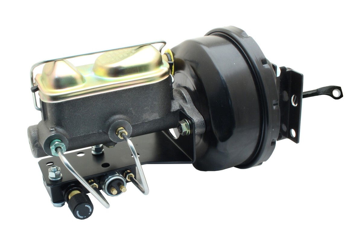 1964-66 Ford Mustang Front Power Disc Brake Kit, Aluminum Master