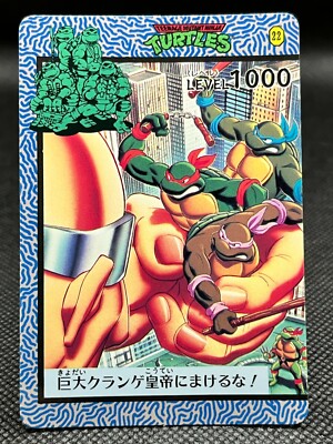 タレントカード RT-56661 No.22 MUTANT TURTLES Takara Vintage Rare 1994 Japan CCG Authentic