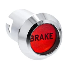 United Pacific "Brake" Dash Warning Light Bezel/Lens 1967-77 Ford Bronco -1 Unit