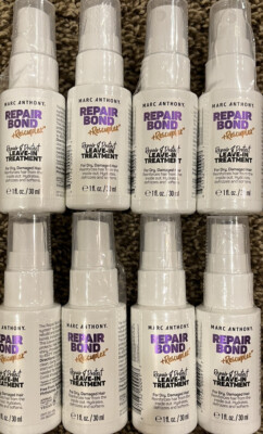 *8 BOTTLES* Marc Anthony Repair Bond+Rescuplex Leave-In Treatment 1oz Travel