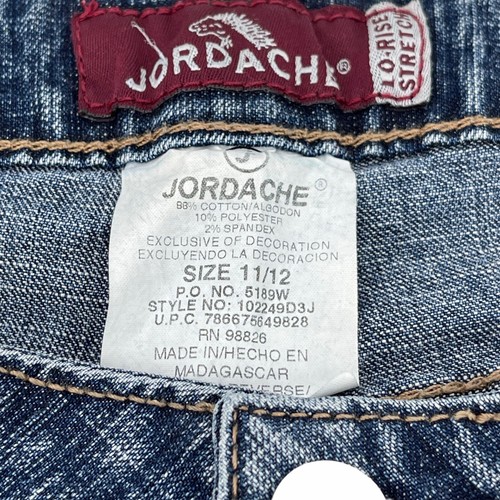 Jordache Capri Jeans Size 11 / 12 Stretch Medium Denim Wash Womans 31X21 - Afbeelding 8 van 8