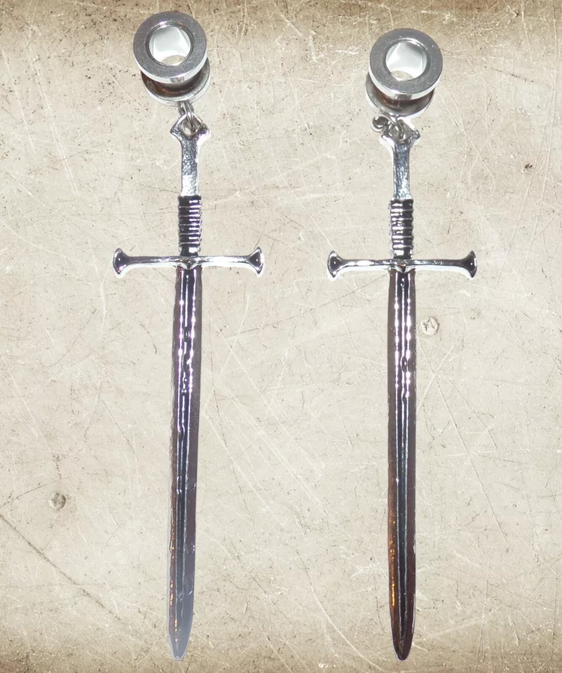 1 par de tapones para los oídos de 8 mm atornillados y 1 par de tapones para los oídos Flair - tamaño 0 - incluidos Foto 3 de 4