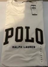 Polo Ralph Lauren Men's Big and Tall POLO WHITE/GREEN GRAPHIC T- Shirt NWT 4XLT