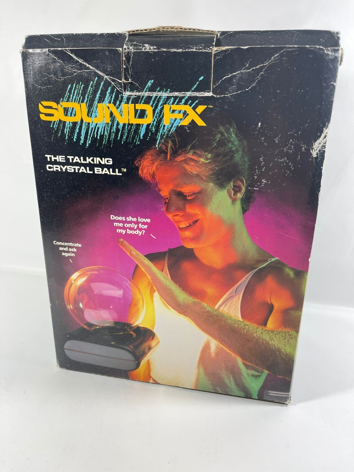 With Design In Mind Sound FX The Talking Crystal Ball Game Rare 1988 Vtg