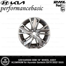 52910AR000 OEM 18" WHEEL ASSY ALUMINUM for Hyundai Genesis GV70 2022-2025