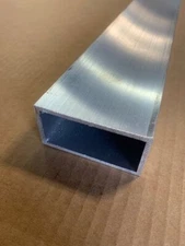 1.5" X 3" X 1/8" Wall X 3" Length Rectangle Aluminum Tube, 6061-T6, 1-1/2" x 3"