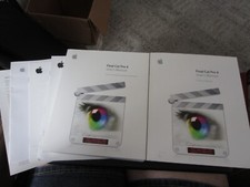APPLE FINAL CUT PRO 4 User Manuals - Volumes I II and Inserts