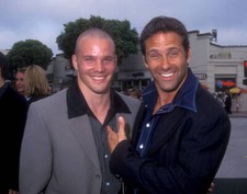 Dylan Bruno and Chris Bruno during 