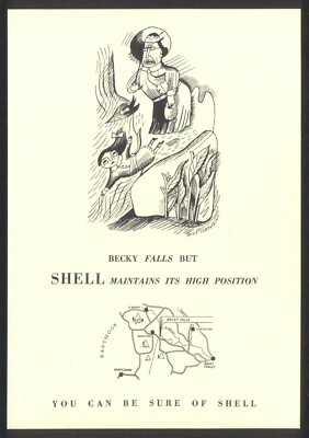 1993 P/Cd: Shell Benzin Werbung - Becky Falls ABER Shell behält seine hohe Position