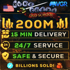 💰200M💰 Old School Runescape Gold GP OSRS | 🚛 15 min Delivery | ✔️100% Reviews