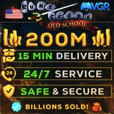 💰200M💰 Old School Runescape Gold GP OSRS | 🚛 15 min Delivery | ✔️100% Reviews