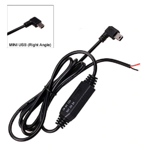 3m Dc 12v 8 22v To 5v 3a Right Angled 90 Degree Mini Usb Power Converter Cable Ebay