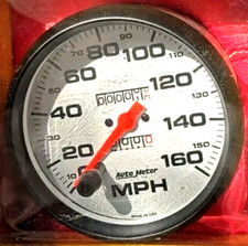 Auto Meter 5895 Mechanical 5 Speedometer 160mph Tripometer Phantom Series Auto Meter 5895 Mechanical 5 Speedometer 160mph Tripometer Phantom Series