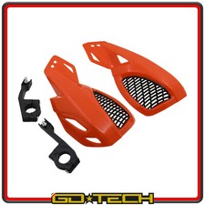 PARAMANI MOTO CROSS ENDURO MOTARD SCOOTER UNIVERSALI Arancioni MANUBRIO 22 mm