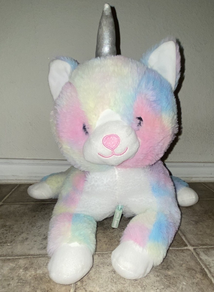 Snug a Babies Unicorn Kitty Cat Plush Stuffed Animal Toy Zip