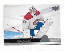 2020-21 UD Extended - Jake Allen - Montreal C...