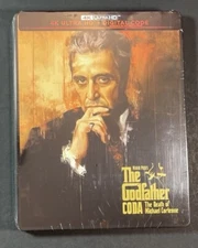 The Godfather Coda The Death of Michael Corleone [ STEELBOOK ] (4K Ultra HD) NEW
