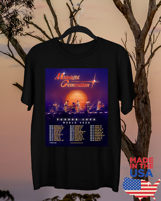 Midnight Generation BAND Tender Love World Tour T SHIRT FULL SIZE