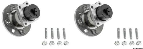 2x Roulement de Roue Arrière & Moyeu Montage pour Opel / Opel Meriva 03-10
