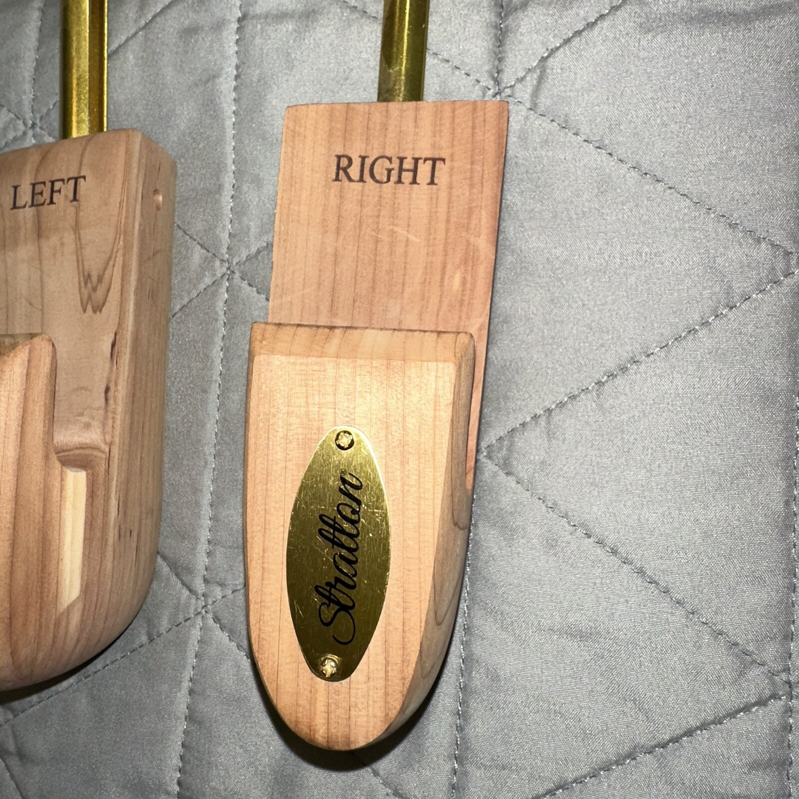 Stratton Cedar Wood Pair Men's XL Shoe Tree Grown In USA