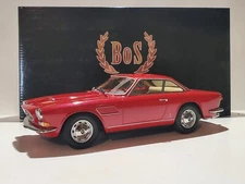 BOS Models 1966 Maserati Sebring Series II 3500 GT 1:18 Resin Car LE 1000 Red
