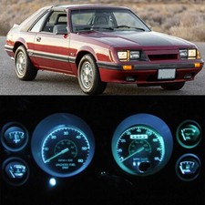 Dash Gauge Cluster Instrument Led Dashboard Bulb Ice Blue For 79 86 Ford Mustang
