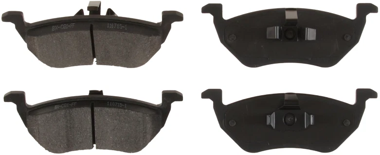 Rotores y pastillas de freno de disco traseros ultra ranurados para Ford Escape, Mazda Tribute Foto 3 de 4