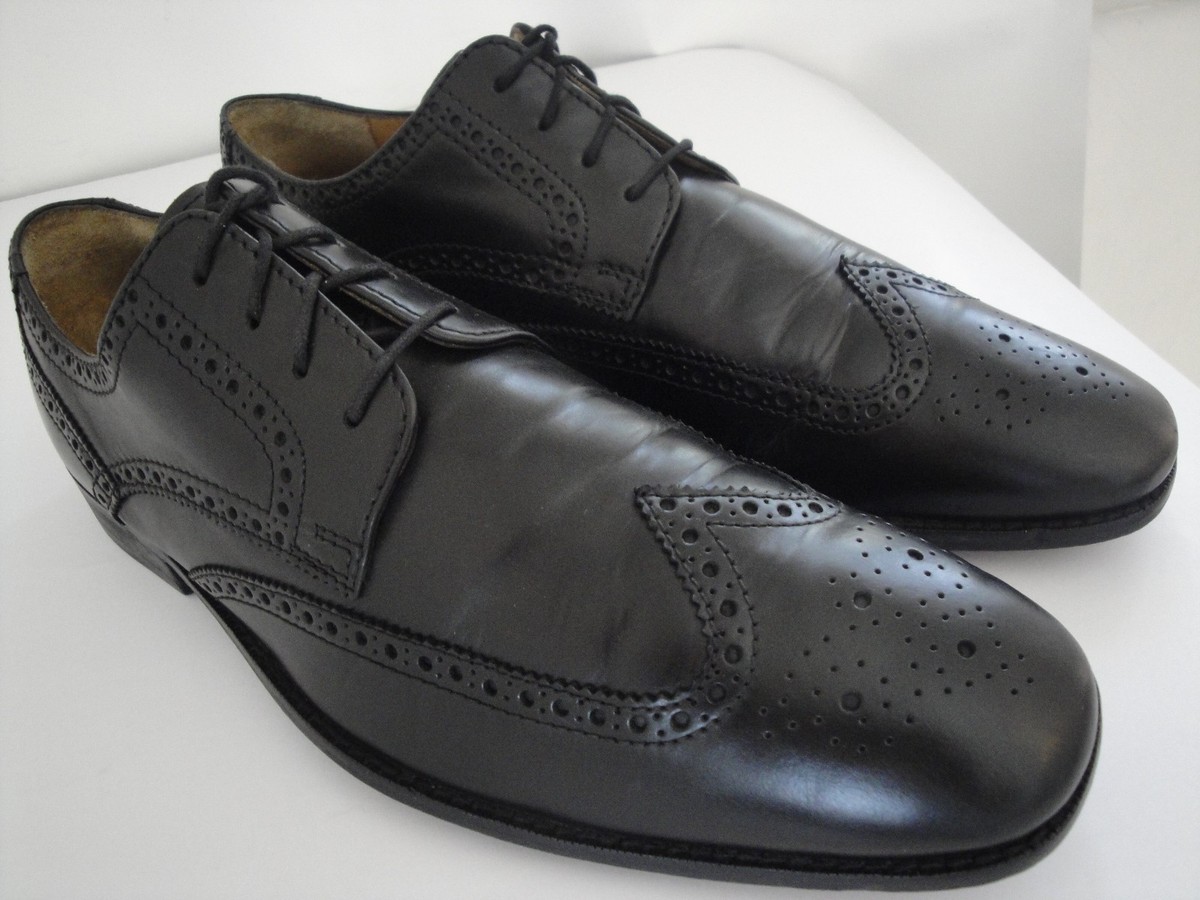 SIZE 13 - COLE HAAN AIR GIRALDO Black LEATHER SLEEK BRITISH  display picture 3