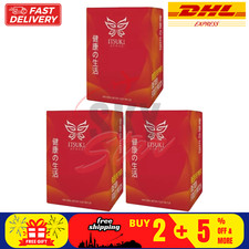 3 Box Itsuki Kenko Red Pepper  Herbal Foot Pads Patch Detoxifying DHL EXPRESS