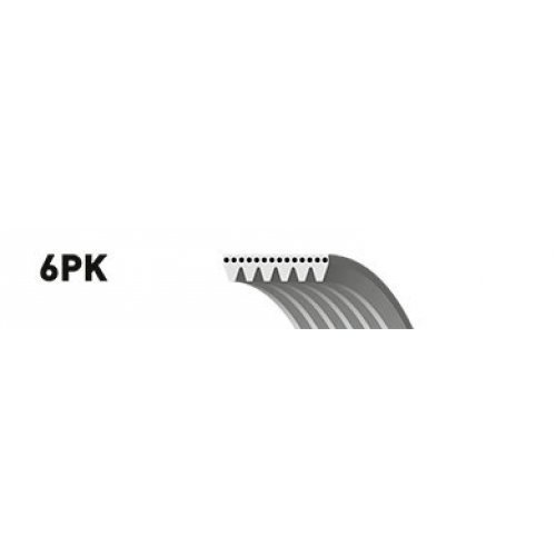 Gates V-Ribbed Belts Micro-V® Horizon 6PK1010-image