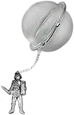 Roman Gladiator PP-H04 2 Zoll Tee Kugel Mesh Infuser Edelstahl Kugel Sieb