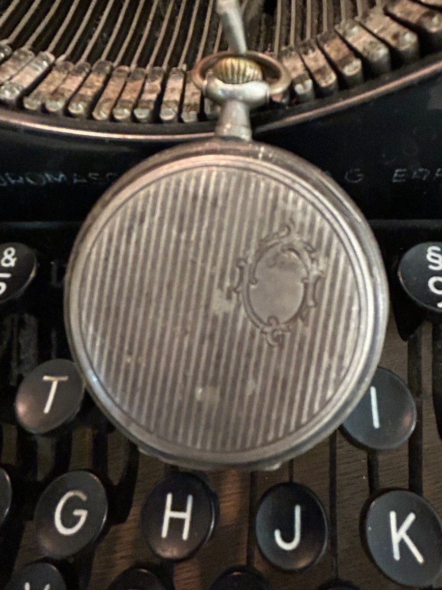 A Havila watch Geneva silver pocket watch for parts