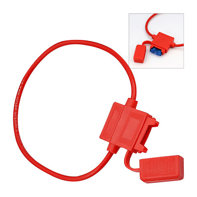 Waterproof Inline Fuse Holder 14 AWG ATC ATO Blade 32V Marine Automotive  1-6 Pk